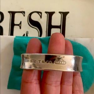 Tiffany & Co. 1837 SS Square Bangle